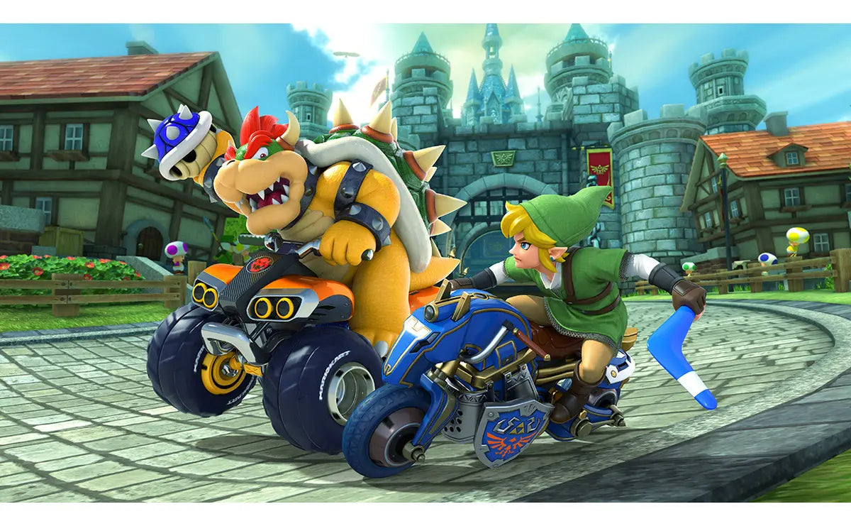 Combo Consola Nintendo Switch + Mario Kart 8 + 3 Meses De Switch Online