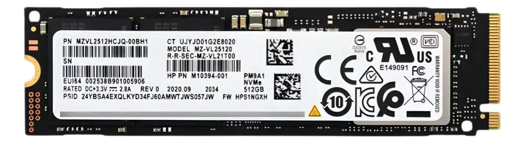 Disco Solido Ssd 512gb M.2 Nvme Pciexpress Interno Pull Leer