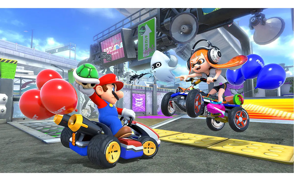 Combo Consola Nintendo Switch + Mario Kart 8 + 3 Meses De Switch Online